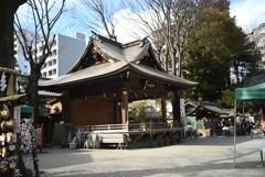 子安神社にて