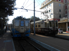 カゼッラ鉄道の電車