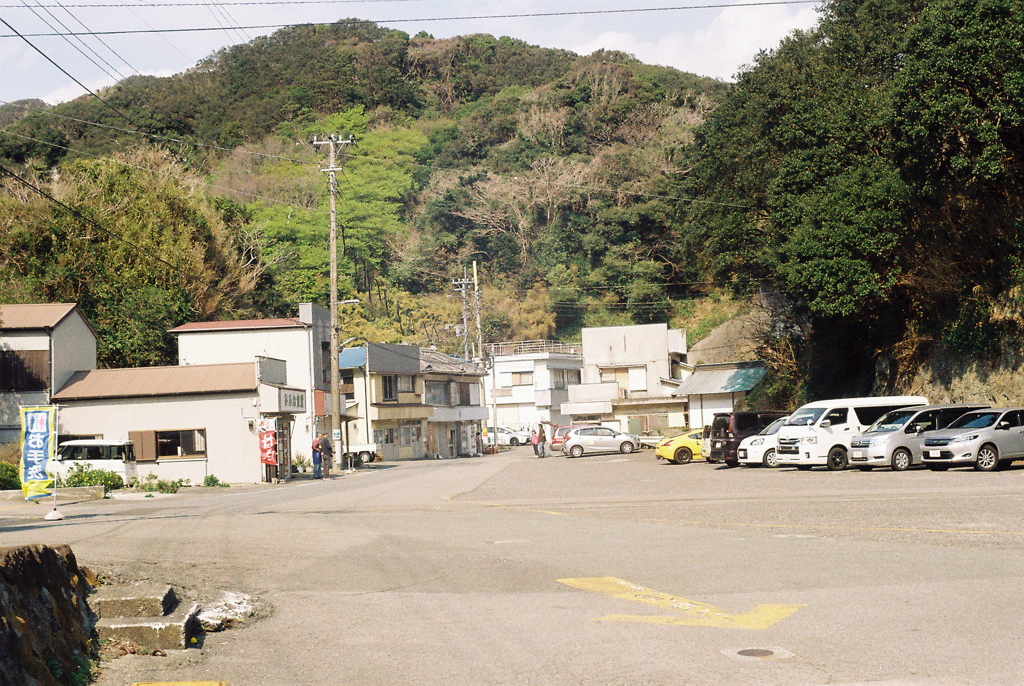 石廊崎漁港にて