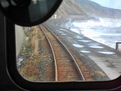 日高本線の車窓から