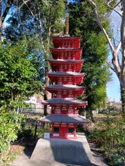 武蔵国分寺七重塔推定復元模型