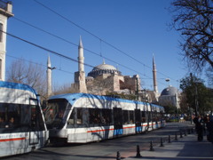 イスタンブールの路面電車