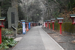 高尾山にて