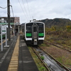 小出駅にて②