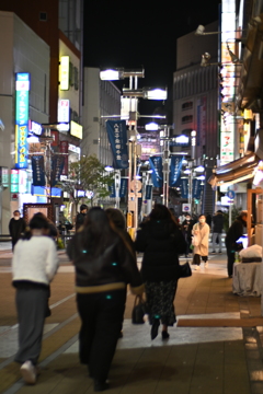 75mm相当での夜景