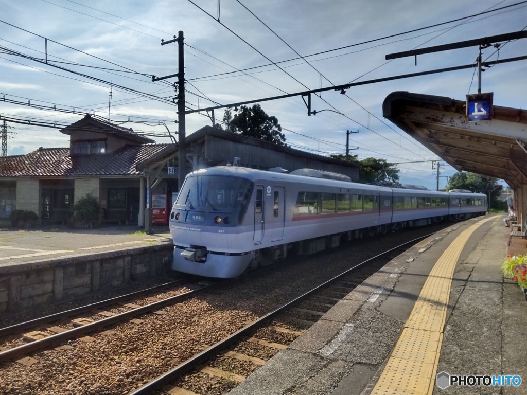 寺田駅にて