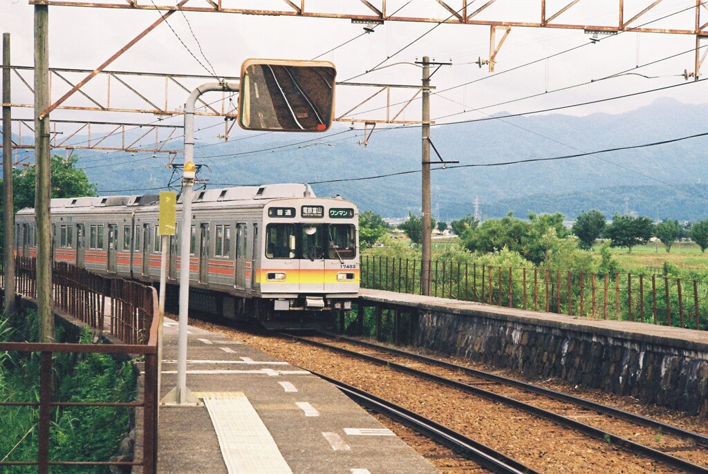 寺田駅にて