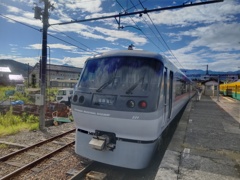 岩峅寺駅にて