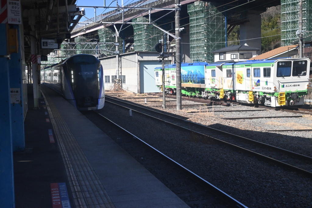 相模湖駅にて①