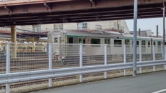 八王子駅に停まっていた東急の車両
