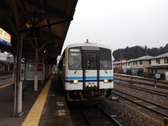 三次駅にて