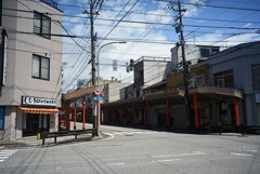 新宿（笑）にて