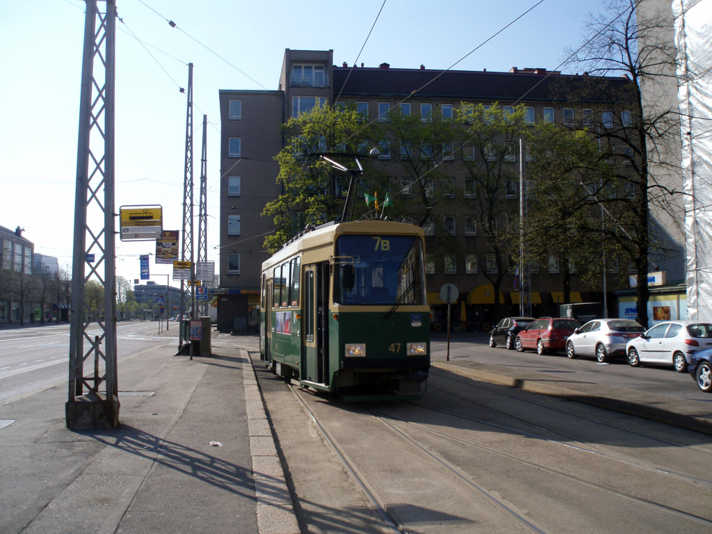 ヘルシンキの路面電車