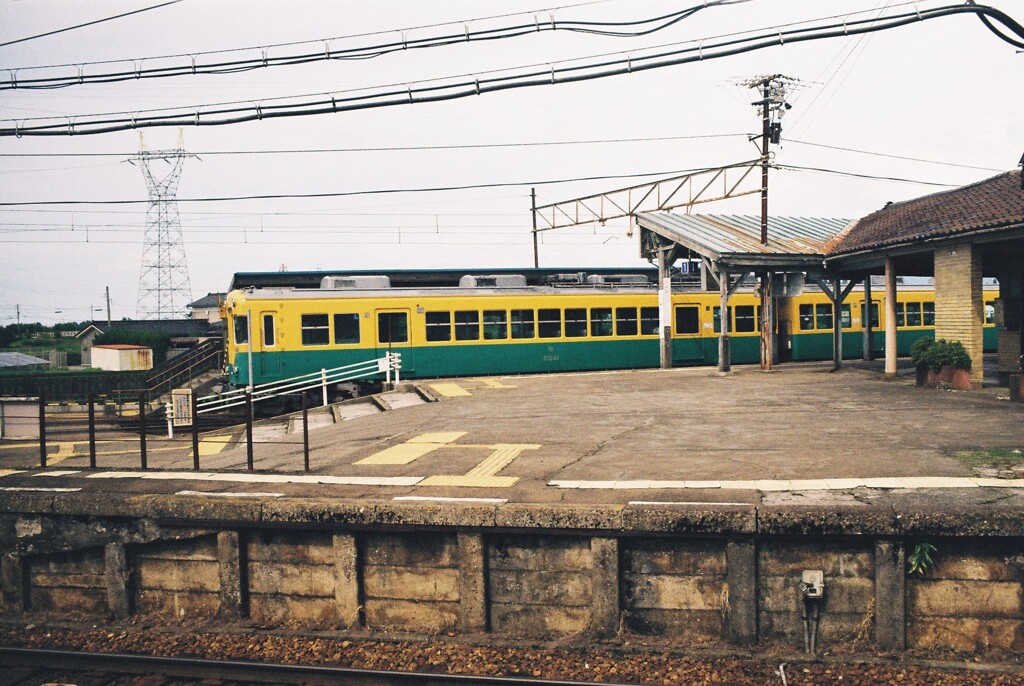 寺田駅にて