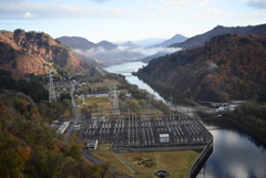 田子倉ダムより