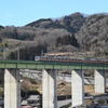 新桂川橋梁にて