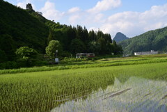 蒲生岳と只見線