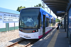 岩瀬浜駅にて