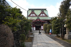八幡八雲神社にて