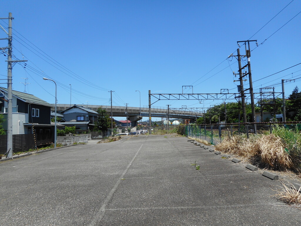 蒲原鉄道の駅跡③