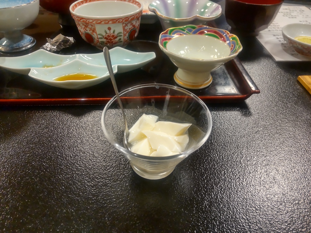 定宿の夕食⑤