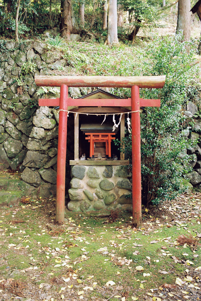 熊野神社にて
