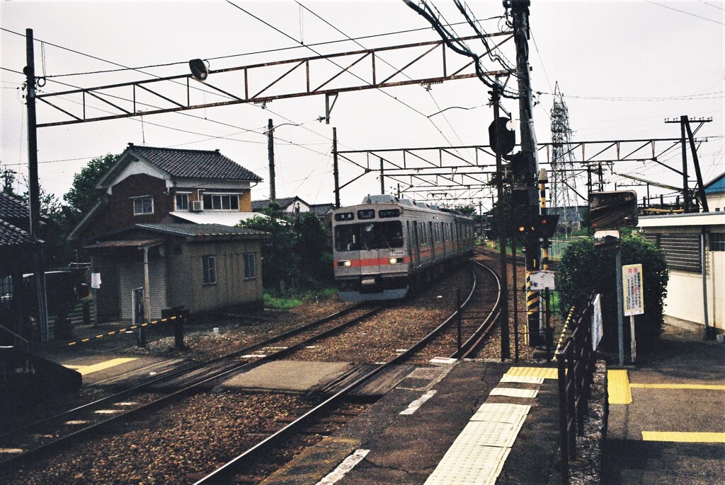 寺田駅にて