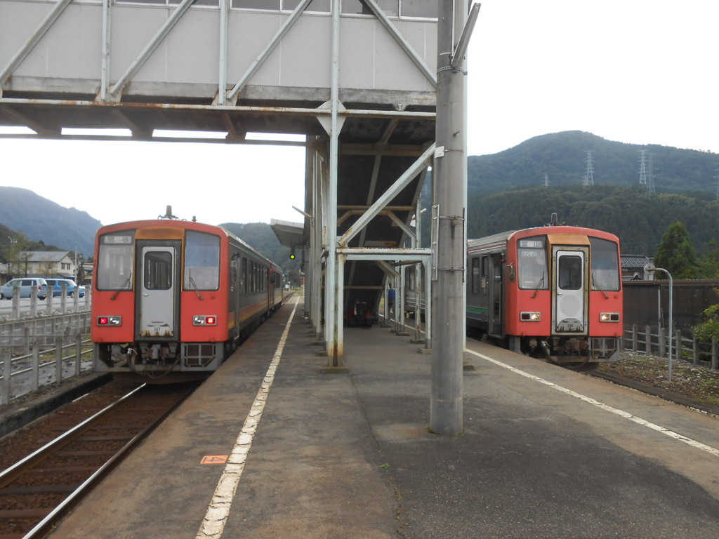列車交換