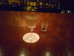 vodka martini, shaken not stirred.