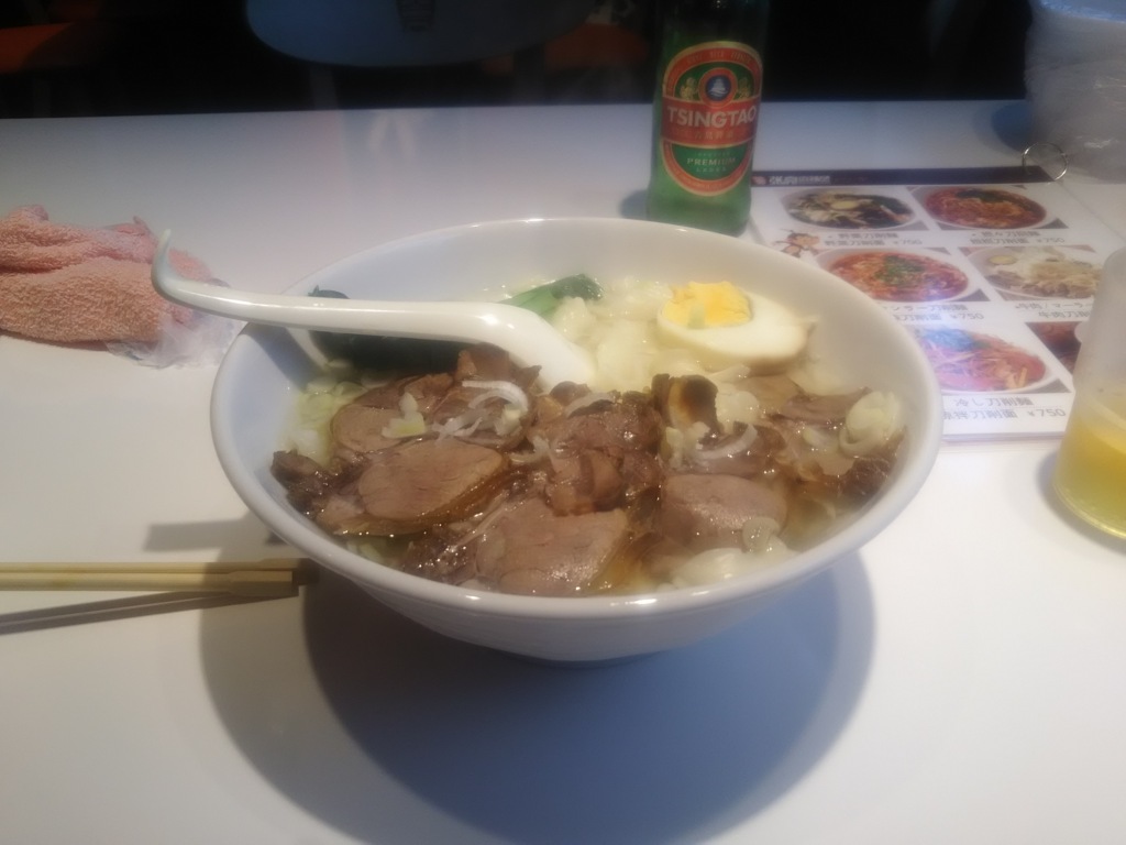 マーラー牛肉刀削麺