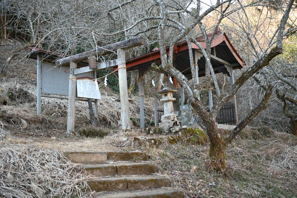 高尾天満宮にて