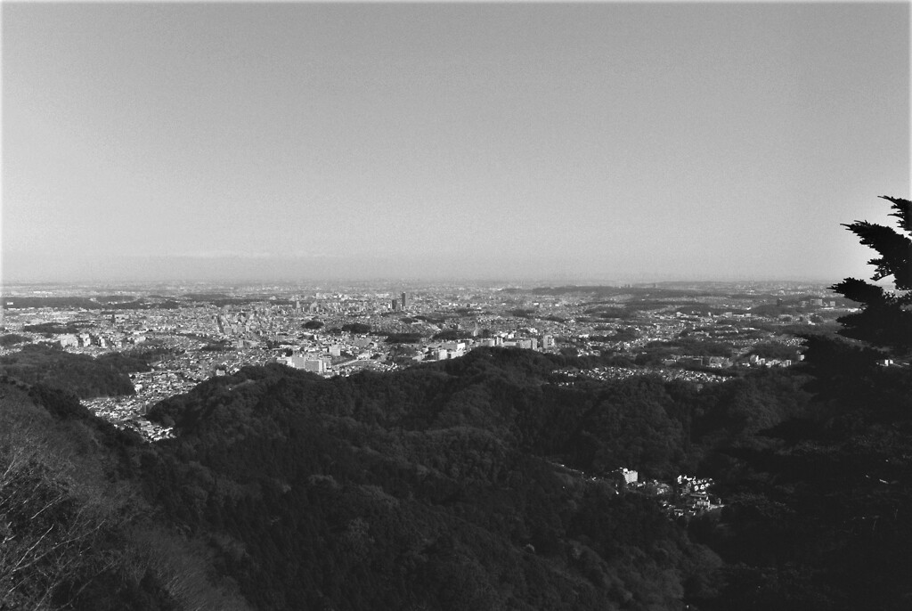 高尾山にて