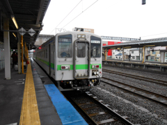 東室蘭駅にて