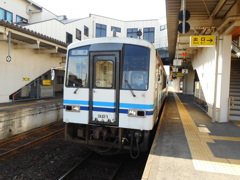 浜田駅にて