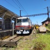 岩峅寺駅にて