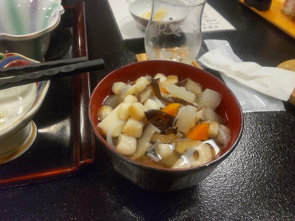 定宿の夕食③