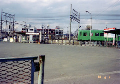 京王線北野駅（1983年）