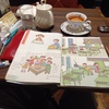 喫茶店で