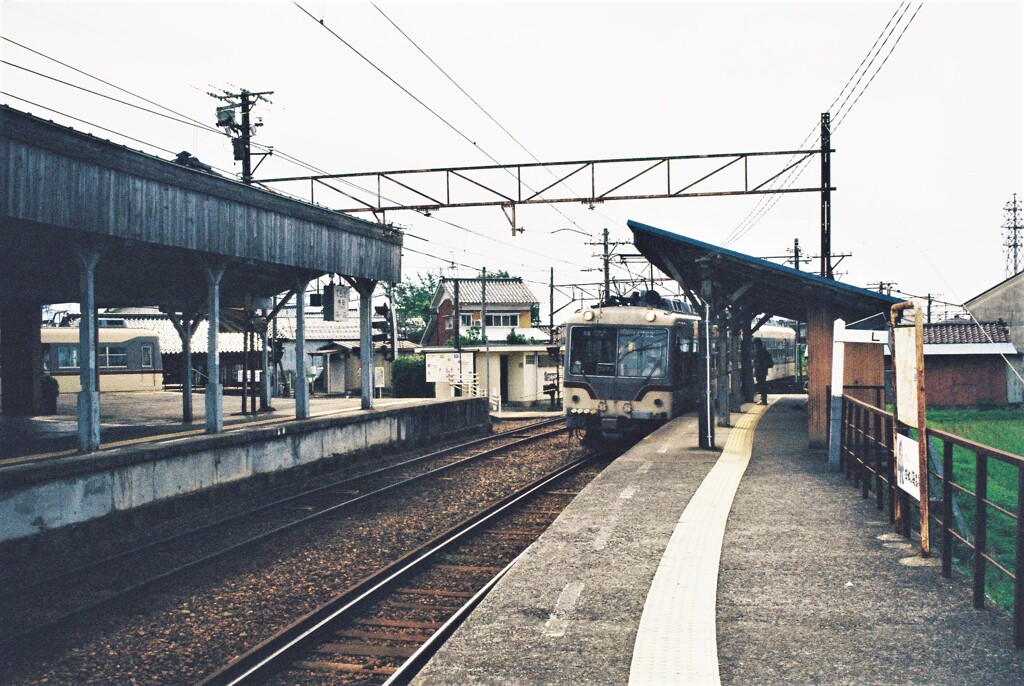 寺田駅にて