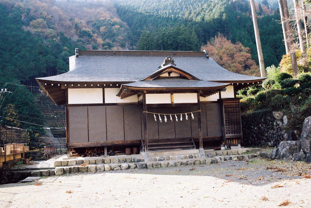 熊野神社にて
