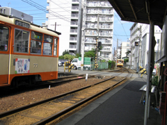 木屋町駅にて