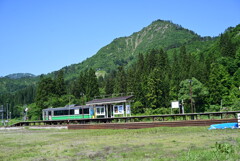 要害山と只見線
