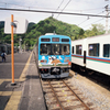 三峰口駅にて