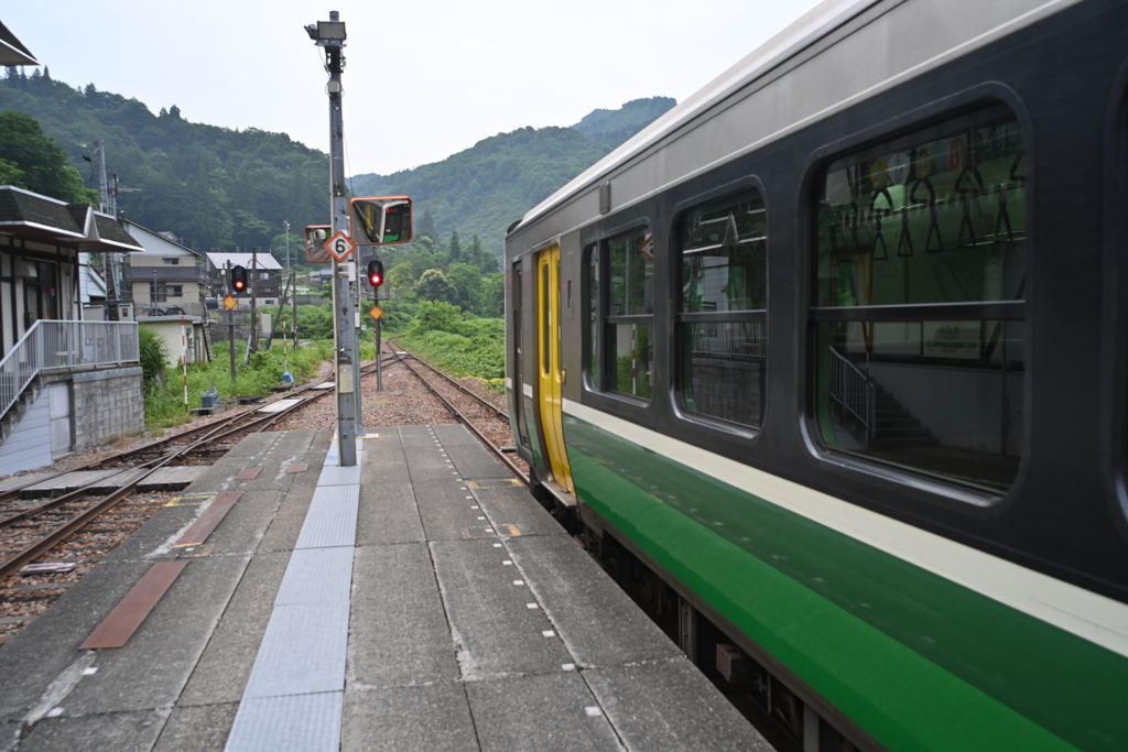 朝の一番列車④