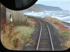 日高本線の車窓から