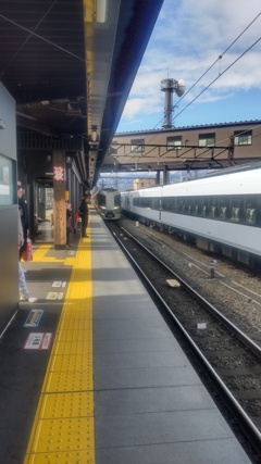 下今市駅にて①