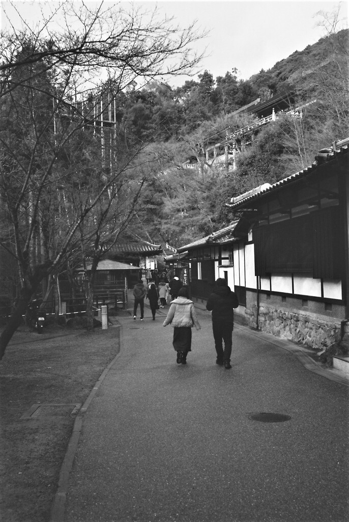 清水寺にて
