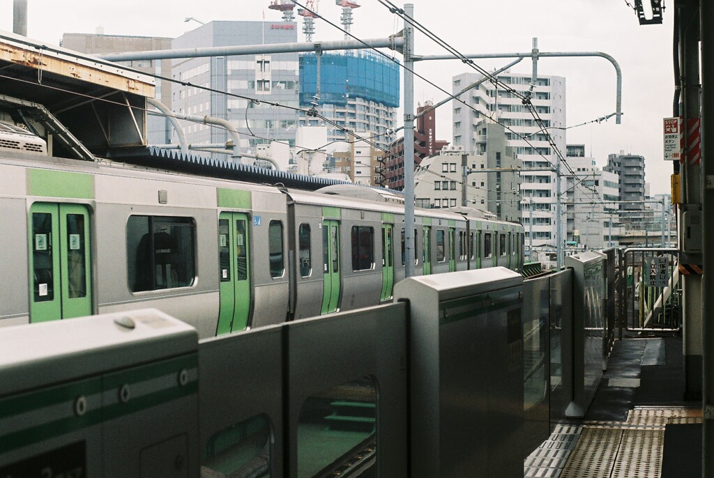 代々木駅にて