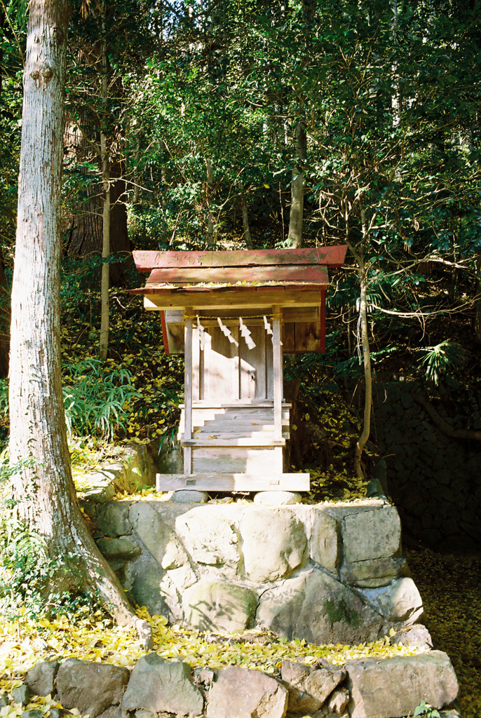 熊野神社にて