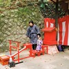 高尾山にて